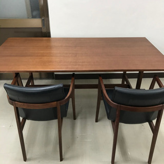取引場所　南観音　2103-032 アクタス　ダイニングテーブルセット(イス2脚)