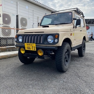 スズキ　ジムニー　JA22　 リフトアップ　エンジンOH済み　車...