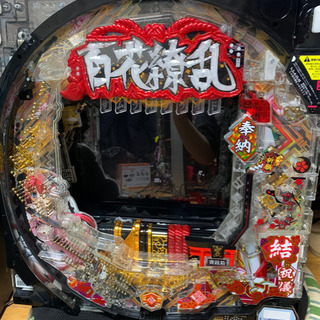 【ジャンク品 パチンコ実機】百花繚乱サムライブライド 1/256...