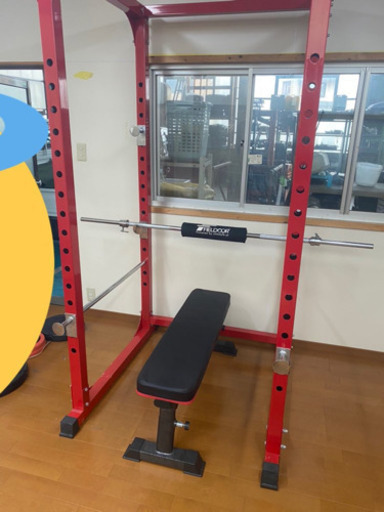 プレート　筋トレ　フィットネス　パワーラック　ベンチプレス　スクワット　チンニング