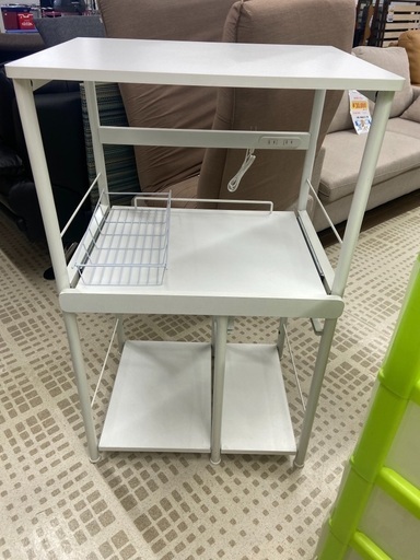 【☀️お買い得品☀️】ニトリ レンジ台 ホワイト基調