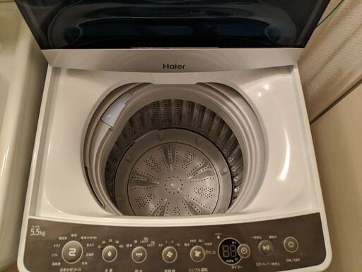 ハイアール 5.5kg 全自動洗濯機 Haier JW-C55A 販売します。