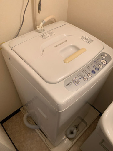 TOSHIBA 4.5キロ　洗濯機