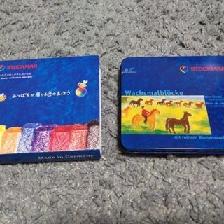 シュトックマー STOCKMAR 8色　蜜蝋クレヨン　基本色の画像