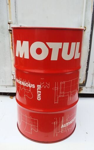 ★値下げ中★引き取り歓迎★モチュール２００ℓドラム★インテリアに★