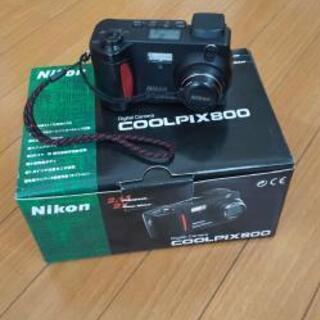 NIKON coolpix800 作動確認済み