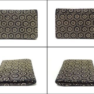 AA462 印傳屋 INDEN 小銭入れ フック式開閉式 亀甲の画像