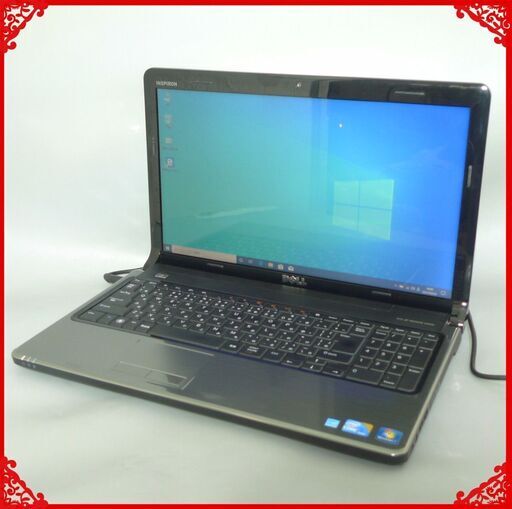 送料無料 1台限定 中古良品 15.6型 Dell Inspiron 1564 ノートパソコン Core i5 4GB 500GB DVDRW 無線Lan カメラ テンキー付 Win10 Office