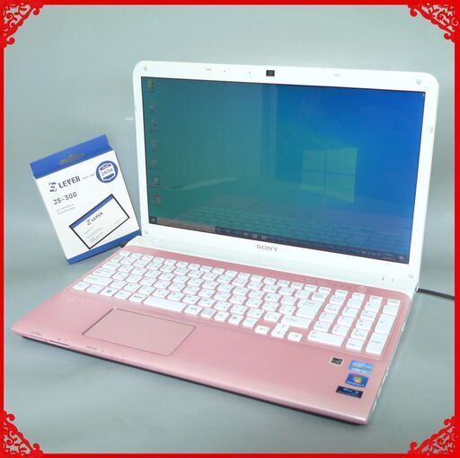 送料無料 新品SSD240GB 中古良品 15.5型 SONY VAIO SVE15117FJP ノートパソコン 第2世代Core i5 8GB BD-RE 無線 カメラ Bluetooth Office