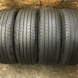 YOKOHAMA BluEarth E51A 225/60R18 18インチ 夏タイヤ 4本 2016年製 エクストレイル ハリアー BMW X3等　(VTK308) クレジットカード QR決済可能