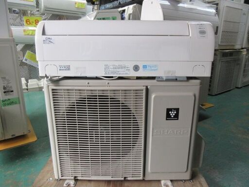 K02165　シャープ　中古エアコン　主に14畳用　冷4.0kw／暖5.0kw