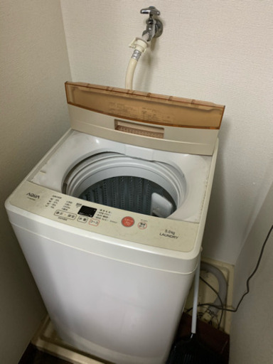 洗濯機（冷蔵庫と一緒で3000円）