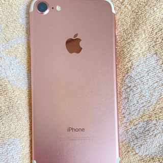 【気まぐれ値下げ】iPhone7 Rose Gold 128GB...