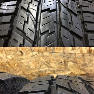 【YOKOHAMA GEOLANDAR A/T G015 33X12.50R15LT】夏タイヤ【ミッキートンプソンタイプ 15インチ 8J6HPCD139.7-30】バリ溝 プラド等 (VVT112) クレジットカード QR決済可能