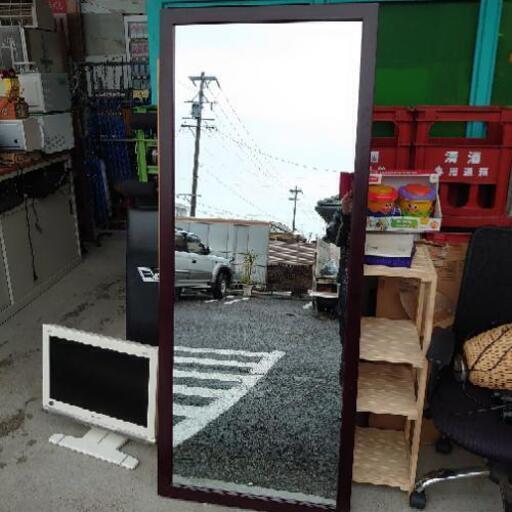 【お取引中】壁掛けジャンボミラー　鏡　姿見
