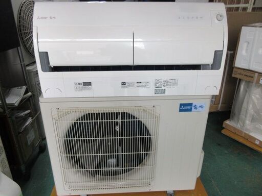 K02167　三菱　中古エアコン　主に14畳用　冷4.0kw／暖5.0kw