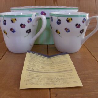 ＮＡＲＵＭＩ　ペアマグカップ　お譲りします。