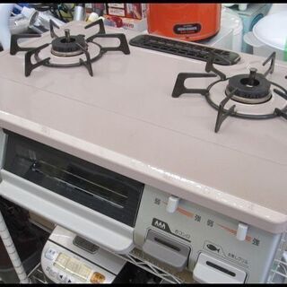 新生活！9900円 リンナイ ガスコンロ 水無片面焼き 2017年製 ホース付き 新