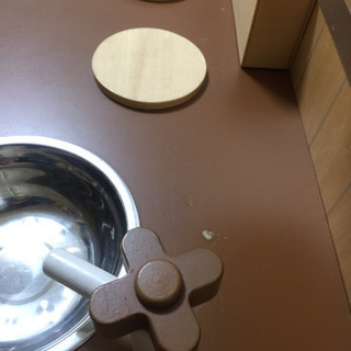 【交渉中】おままごと キッチン （ウッディプッディ）の画像
