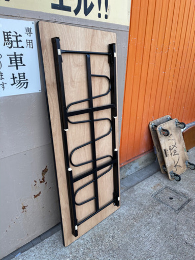折りたたみ　ミーティングテーブル　食堂テーブル　中古