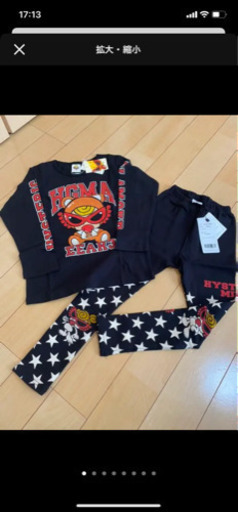 ヒステリックミニ セットアップ