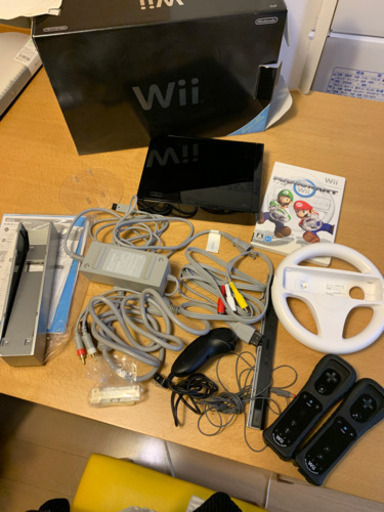 wii 本体ブラック＋マリオカート