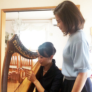 ハープは気軽に始められる楽器です！の画像