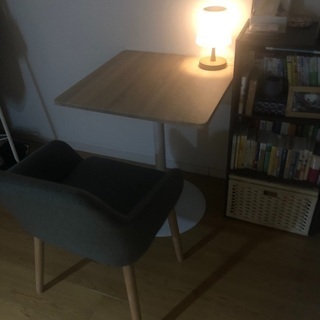 カフェ風テーブル&チェア　セットの画像