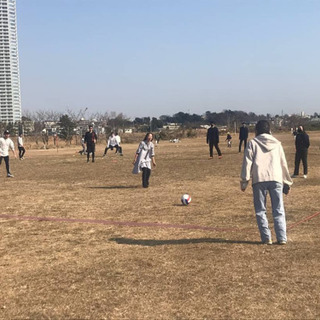 河川敷バレー＆野球⚾️🏐