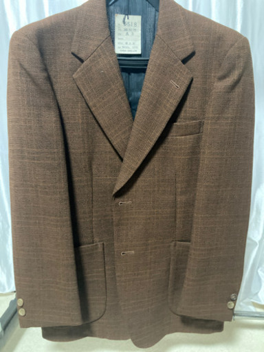 メンズジャケット　茶色春用