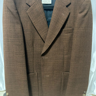 メンズジャケット　茶色春用