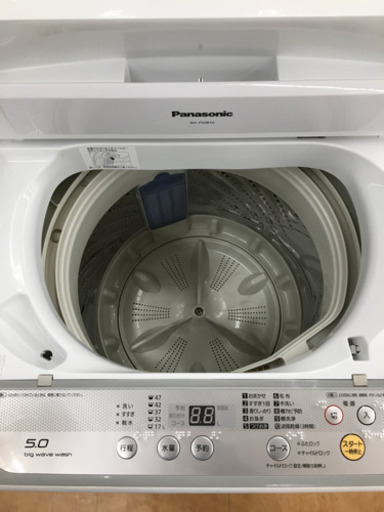 【トレファク摂津店】Panasonic(パナソニック)の5.0kg全自動洗濯機が入荷しました！