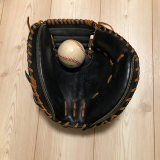 新品　キャッチャーミット　軟式の画像