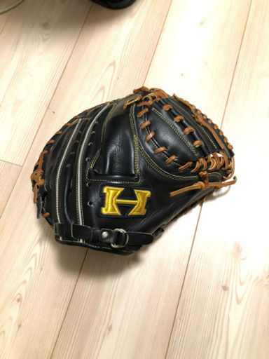 新品　キャッチャーミット　軟式