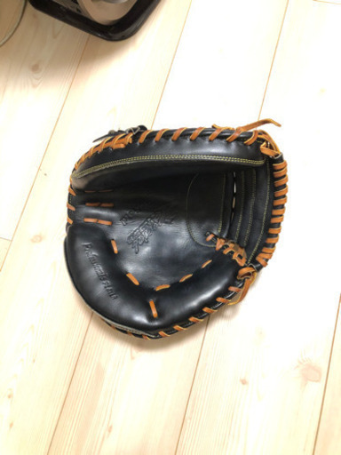 新品　キャッチャーミット　軟式