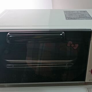 【中古未使用品】ヤマダ電機　HELLO　KITTY　オーブントー...