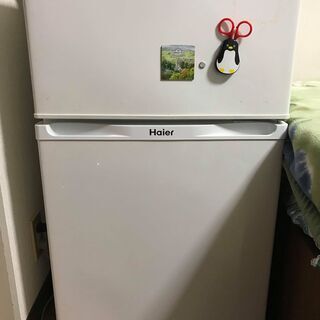 冷蔵庫HAIER　JR-N91F-W [直冷式冷蔵庫（91L・2...