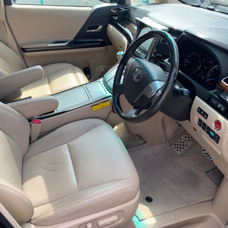 車検5年3月 H24年 20アルファード 後期 本革 ブラック 350G Lパッケージの画像