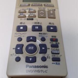 パナソニック・DVD VHS テレビ用リモコン☆美品