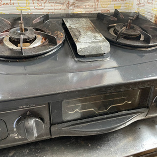 ガスコンロ ホース付き 都市ガスの画像