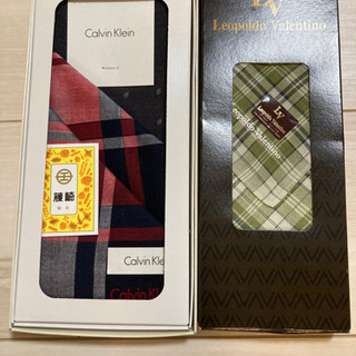 ハンカチ(カルバンクライン等・未使用)