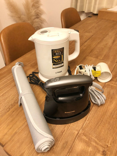 春の新生活スターターセット！ケトル＋アイロン他