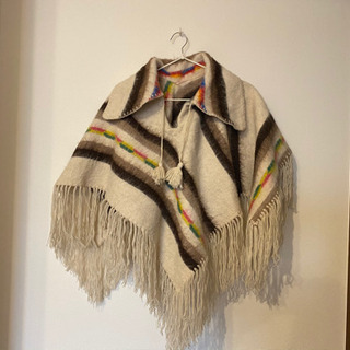 エスニックポンチョ　M