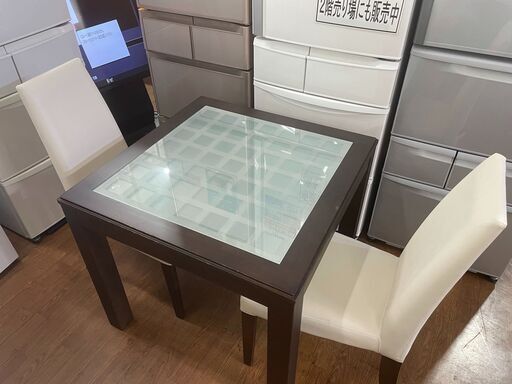 ミキモク　ダイニング3点セット　キズ有