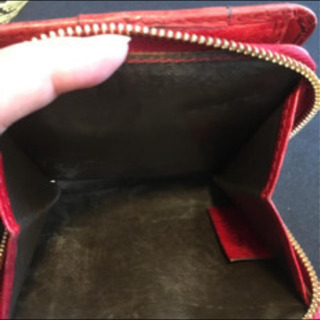 Chloe 二つ折り財布　赤の画像