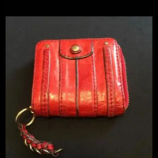 Chloe 二つ折り財布　赤