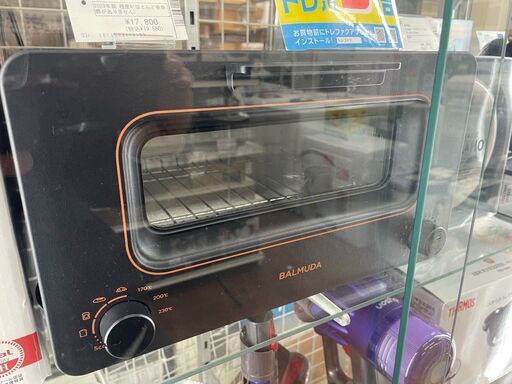 BALUMUDA　The Toaster スチームトースター　K05A-BK 2020年製　程度A