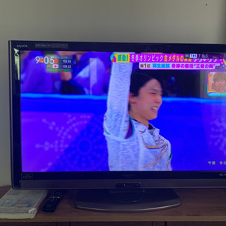 テレビ AQUOS ブルーレイ内蔵 40型 LC-40DX3