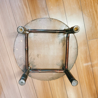 バンブーテーブル　竹　テーブルの画像