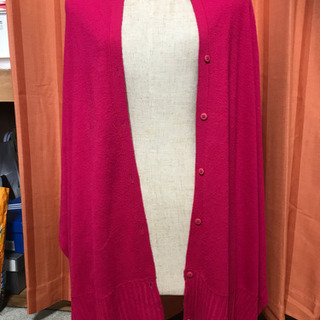 ピンク　ショール